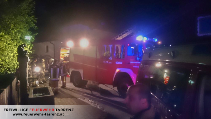 Brand im Freien